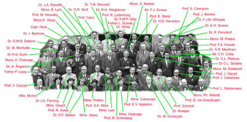 کنفرانس لایه اوزون  در سال 1936 م، هفتاد سال پیش در دانشگاه آکسفورد