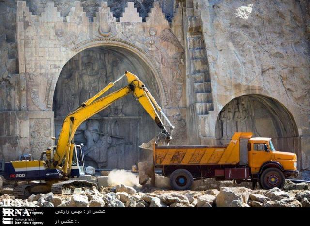 مجموعۀ باستانی تاق بستان در استان کرمانشاه