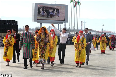 عروسی در نوروز در تاجیکستان